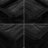 VINTAGE CHANEL WAVE STITCH CHAIN SHOULDER BAG BLACK LAMB SKIN GOLD HARDWARE 90341836