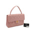 VINTAGE CHANEL WILD STITCH HAND BAG PINK LEATHER GOLD HARDWARE 90349384