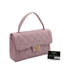 VINTAGE CHANEL WILD STITCH HAND BAG PURPLE LEATHER GOLD HARDWARE 90346661