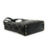 VINTAGE CHANEL WILD STITCH HAND TOTE BAG BLACK LEATHER GOLD HARDWARE 90348236