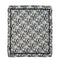 VINTAGE CHANEL SCARF COCOMARK MADEMOISELLE GRAPHIC BLACK WHITE SILK 90339147