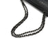 VINTEGE CHANEL CLASSIC FLAP MEDIUM CHAIN SHOULDER BAG BLACK CROCODILE SILVER HARDWARE 90340464