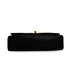 VINTEGE CHANEL CLASSIC FLAP MEDIUM CHAIN SHOULDER BAG BLACK LAMB SKIN GOLD HARDWARE 90338302