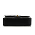 VINTEGE CHANEL CLASSIC FLAP MEDIUM CHAIN SHOULDER BAG BLACK LAMB SKIN GOLD HARDWARE 90338883