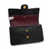 VINTEGE CHANEL CLASSIC FLAP MEDIUM CHAIN SHOULDER BAG BLACK LAMB SKIN GOLD HARDWARE 90339650