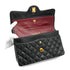 VINTEGE CHANEL MATELASSE MEDIUM CHAIN SHOULDER BAG BLACK LAMB SKIN GOLD HARDWARE 90340469