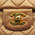 VINTEGE CHANEL CLASSIC FLAP MEDIUM CHAIN SHOULDER BAG BRONZE LAMB SKIN GOLD HARDWARE 90339948