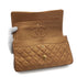 VINTEGE CHANEL CLASSIC FLAP MEDIUM CHAIN SHOULDER BAG BRONZE LAMB SKIN GOLD HARDWARE 90339948