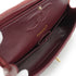 VINTEGE CHANEL CLASSIC FLAP MEDIUM CHAIN SHOULDER BAG BURGUNDY LAMB SKIN GOLD HARDWARE 90339158