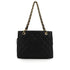 VINTEGE CHANEL COCOMARK CHAIN SHOULDER BAG BLACK CAVIAR SKIN GOLD HARDWARE 90344103