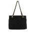 VINTEGE CHANEL COCOMARK CHAIN SHOULDER BAG BLACK CAVIAR SKIN GOLD HARDWARE 90344103