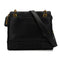 VINTEGE CHANEL LOGO CHAIN SHOULDER BAG BLACK CAVIAR SKIN GOLD HARDWARE 90344381