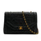 VINTEGE CHANEL MATELASSE CHAIN SHOULDER BAG BLACK LAMB SKIN GOLD HARDWARE 90340179