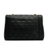 VINTEGE CHANEL MATELASSE CHAIN SHOULDER BAG BLACK LAMB SKIN GOLD HARDWARE 90340179