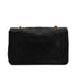 VINTEGE CHANEL MATELASSE CHAIN SHOULDER BAG BLACK LAMB SKIN GOLD HARDWARE 90344083