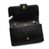 VINTEGE CHANEL MATELASSE CHAIN SHOULDER BAG BLACK LAMB SKIN GOLD HARDWARE 90344083
