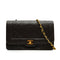 VINTEGE CHANEL MATELASSE CHAIN SHOULDER BAG BROWN LAMB SKIN GOLD HARDWARE 90342584