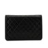 VINTEGE CHANEL MATELASSE PUSH LOCK CHAIN SHOULDER BAG BLACK LAMB SKIN GOLD HARDWARE 90341855