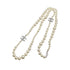 CHANEL NECKLACE COCOMARK FAUX PEARL WHITE ACCESSORY 08V 90311843