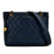 CHANEL VINTAGE MATELASSE CHAIN TOTE BAG NAVY CAVIAR SKIN GOLD HARDWARE 90311051 - PURPOSE