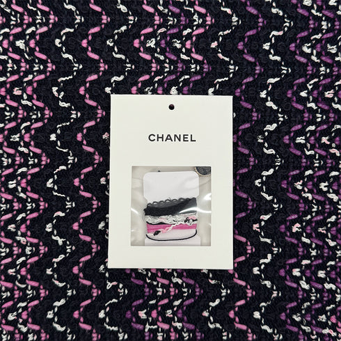 CHANEL COCO BUTTON CARDIGAN MULTICOLOR COTTON 46 P70 RTW 90311815