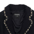 CHANEL COCO BUTTON TWEED JACKET BLACK WOOL RTW 90312005