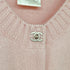 CHANEL TURN LOCK CARDIGAN PINK CASHMERE 44 P52 RTW 90312004