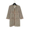 CHANEL TWEED LONG COAT BEIGE LINEN COTTON 42 03P RTW 90311809