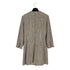 CHANEL TWEED LONG COAT BEIGE LINEN COTTON 42 03P RTW 90311809
