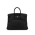 HERMES BIRKIN 25 BLACK TOGO HAND BAG A PALLADIUM HARDWARE 90306512 - PURPOSE