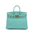 HERMES BIRKIN 25 BLUE SAINT CYR TOGO HAND BAG T GHW 90301656 - PURPOSE