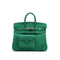 HERMES BIRKIN 25 CARGO VERT VERTIGO VEAU SWIFT TOILE H HAND BAG W PALLADIUM HARDWARE 90307368 - PURPOSE