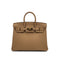 HERMES BIRKIN 25 CHAI TOGO HAND BAG U GOLD HARDWARE 90309181 - PURPOSE