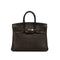 HERMES BIRKIN 25 EBENE LIZARD HAND BAG □J RHW 90306854 - PURPOSE