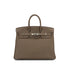 HERMES BIRKIN 25 ETOUPE TOGO HAND BAG 2014 SQUARE R PALLADIUM HARDWARE 90311296
