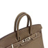 HERMES BIRKIN 25 ETOUPE TOGO HAND BAG 2014 SQUARE R PALLADIUM HARDWARE 90311296