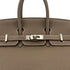 HERMES BIRKIN 25 ETOUPE TOGO HAND BAG 2014 SQUARE R PALLADIUM HARDWARE 90311296