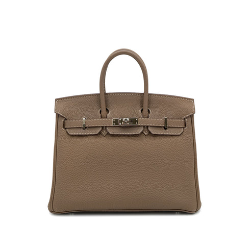HERMES BIRKIN 25 ETOUPE TOGO HAND BAG C PHW 90304098 - PURPOSE