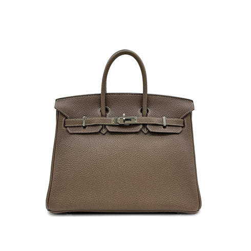 HERMES BIRKIN 25 ETOUPE TOGO HAND BAG □N PHW 90305237 - PURPOSE