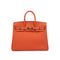HERMES BIRKIN 25 FEU ORANGE TOGO HAND BAG T GHW 90304101 - PURPOSE