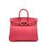 HERMES BIRKIN 25 ROSE AZALEE SWIFT HAND BAG D GOLD HARDWARE 90311292 - PURPOSE