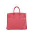 HERMES BIRKIN 25 ROSE LIPSTICK TOGO HAND BAG 2011 SQUARE O PALLADIUM HARDWARE 90311820