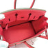 HERMES BIRKIN 25 ROSE LIPSTICK TOGO HAND BAG 2011 SQUARE O PALLADIUM HARDWARE 90311820