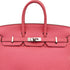 HERMES BIRKIN 25 ROSE LIPSTICK TOGO HAND BAG 2011 SQUARE O PALLADIUM HARDWARE 90311820