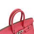 HERMES BIRKIN 25 ROSE LIPSTICK TOGO HAND BAG 2011 SQUARE O PALLADIUM HARDWARE 90311820