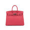 HERMES BIRKIN 25 ROSE LIPSTICK TOGO HAND BAG □Q PHW 90303723 - PURPOSE