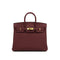 HERMES BIRKIN 25 ROUGE H TOGO HAND BAG K GOLD HARDWARE 90307904 - PURPOSE