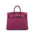 HERMES BIRKIN 25 TOSCA TOGO HAND BAG □O SHW 90301018 - PURPOSE