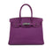 HERMES BIRKIN 30 ANEMONE TOGO HAND BAG □R PHW 90306847 - PURPOSE