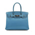 HERMES BIRKIN 30 BLUE JEAN VEAU EPSOM HAND BAG ▢K PHW 90307025 - PURPOSE